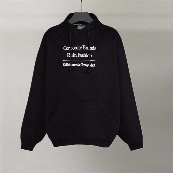 Vetements Embroidered Hoodie - Picture 1 of 6